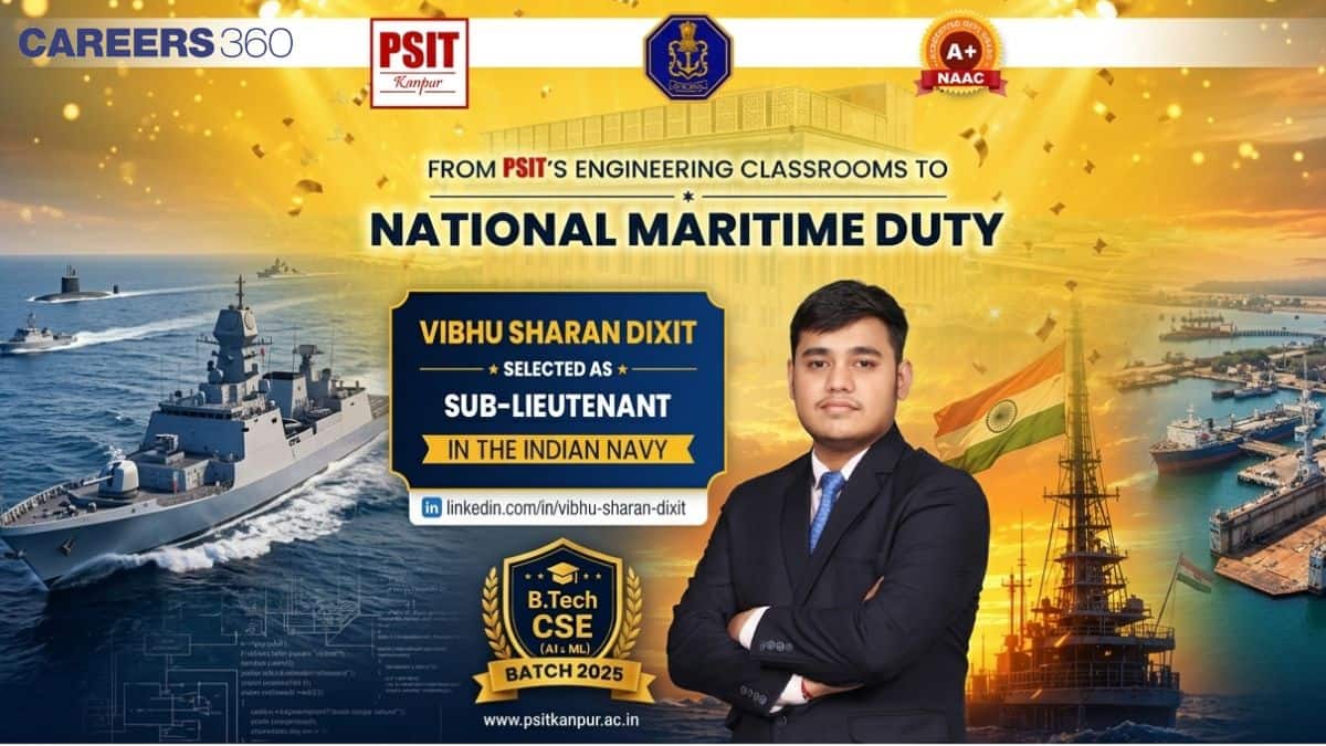 From PSIT Kanpur Classrooms to the Quarterdeck in 2026: The Inspiring Journey of Vibhu Sharan Dixit